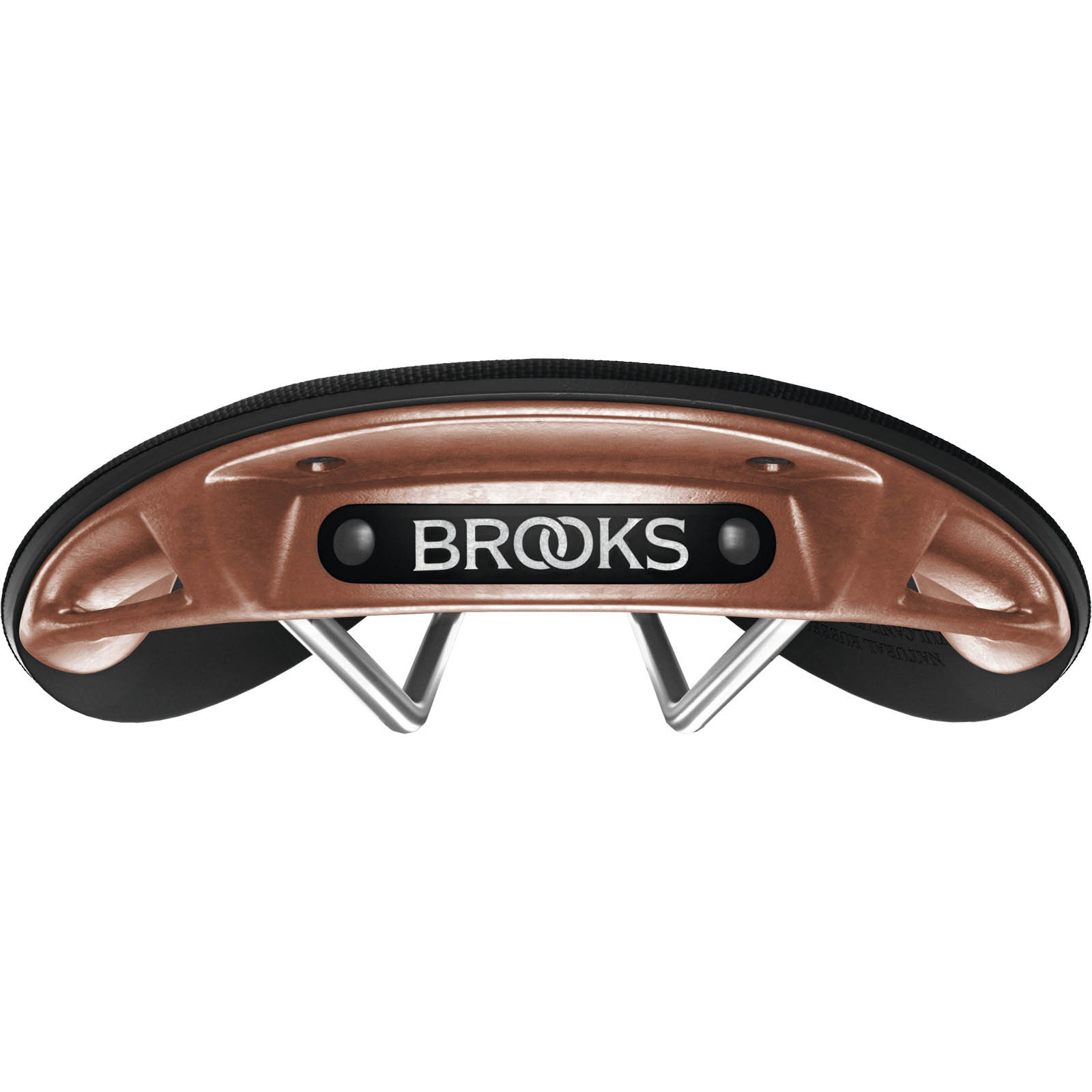 Сідло Brooks CAMBIUM C17 Special ORGANIC Black with Copper Riv фото 7