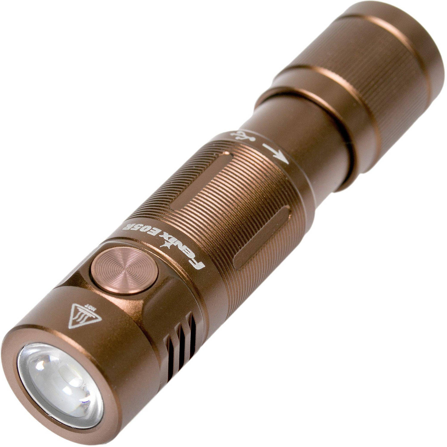 Фонарь ручной Fenix E05R, бронзовый фото 2