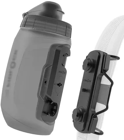 Фляга 0,45 Fidlock TWIST BOTTLE 450 + Tex Base Multi, прозрачный/черный фото 