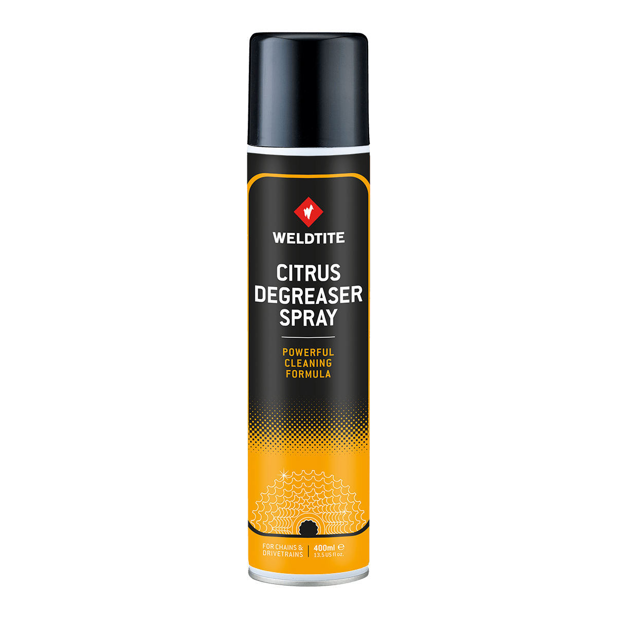 Очищувач трансмісії Weldtite 03002 CITRUS DEGREASER SPRAY, аерозоль 400мл фото 