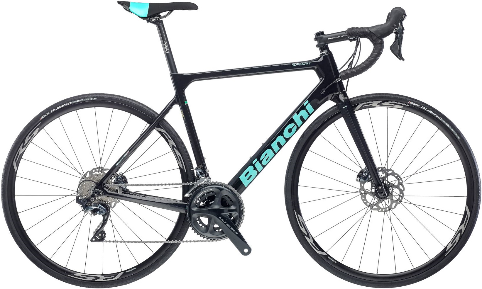 Велосипед 28" Bianchi SPRINT Disc Ultegra рама - 57 см 2021 Black фото 