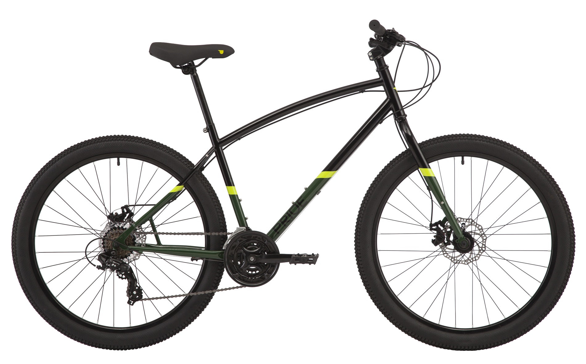 Велосипед 27,5" Pride ROCKSTEADY 7.1 рама - XL 2021 черный фото 