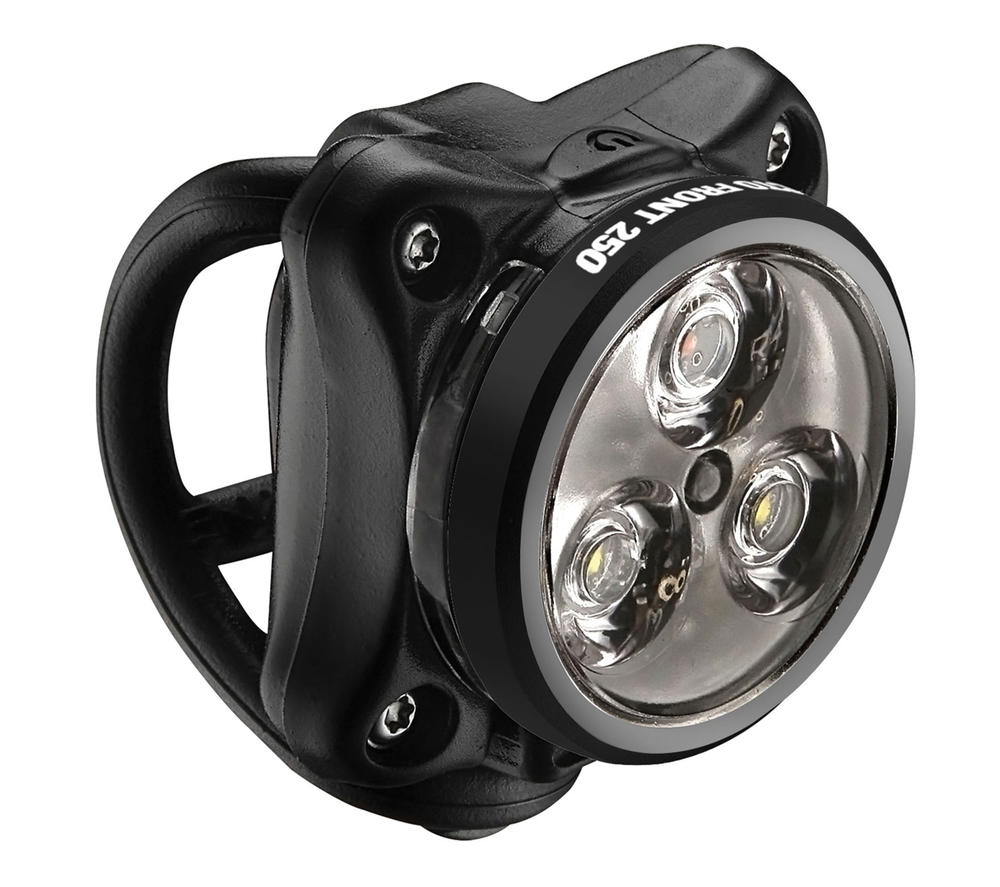 Мигалка передняя Lezyne ZECTO DRIVE FRONT LIGHT, 250 Лм, черная фото 