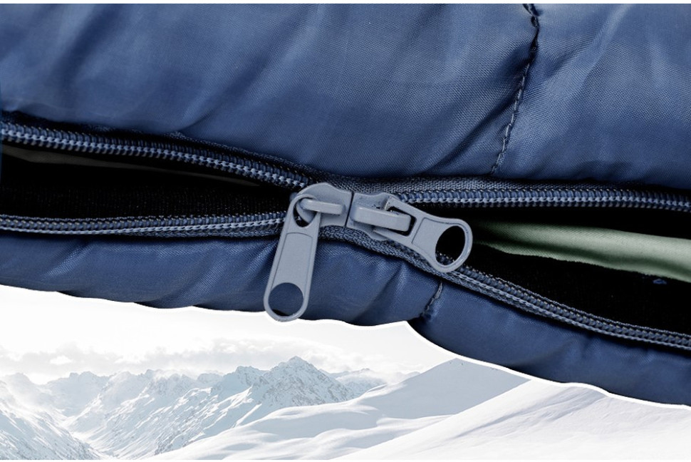Спальный мешок Naturehike MJ300 CNK2300SD014, темно-голубой фото 7