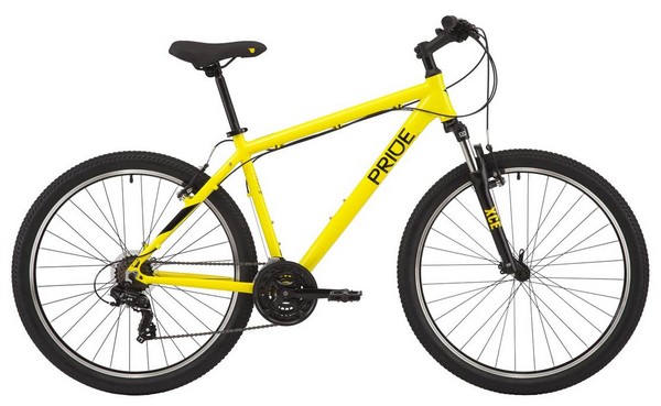 Велосипед 27,5" Pride MARVEL 7.1 рама - M YELLOW/BLK A0 фото 
