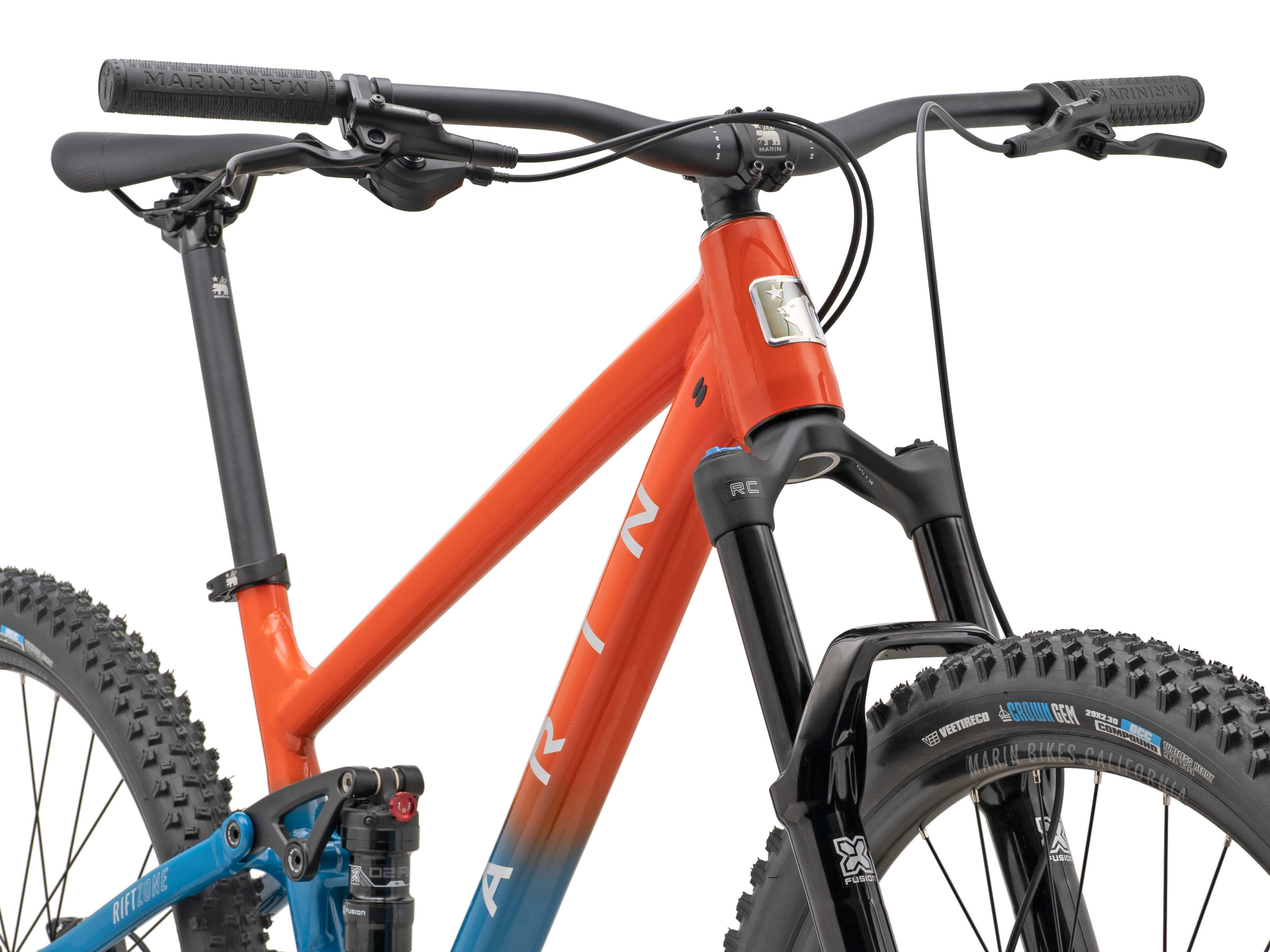 Велосипед 29" Marin RIFT ZONE 1 рама - M ORANGE A4 фото 4