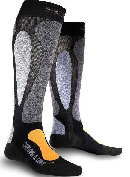 Термоноски лыжные Ultralight x-socks , X39 Black/Orange, 42/44 фото 