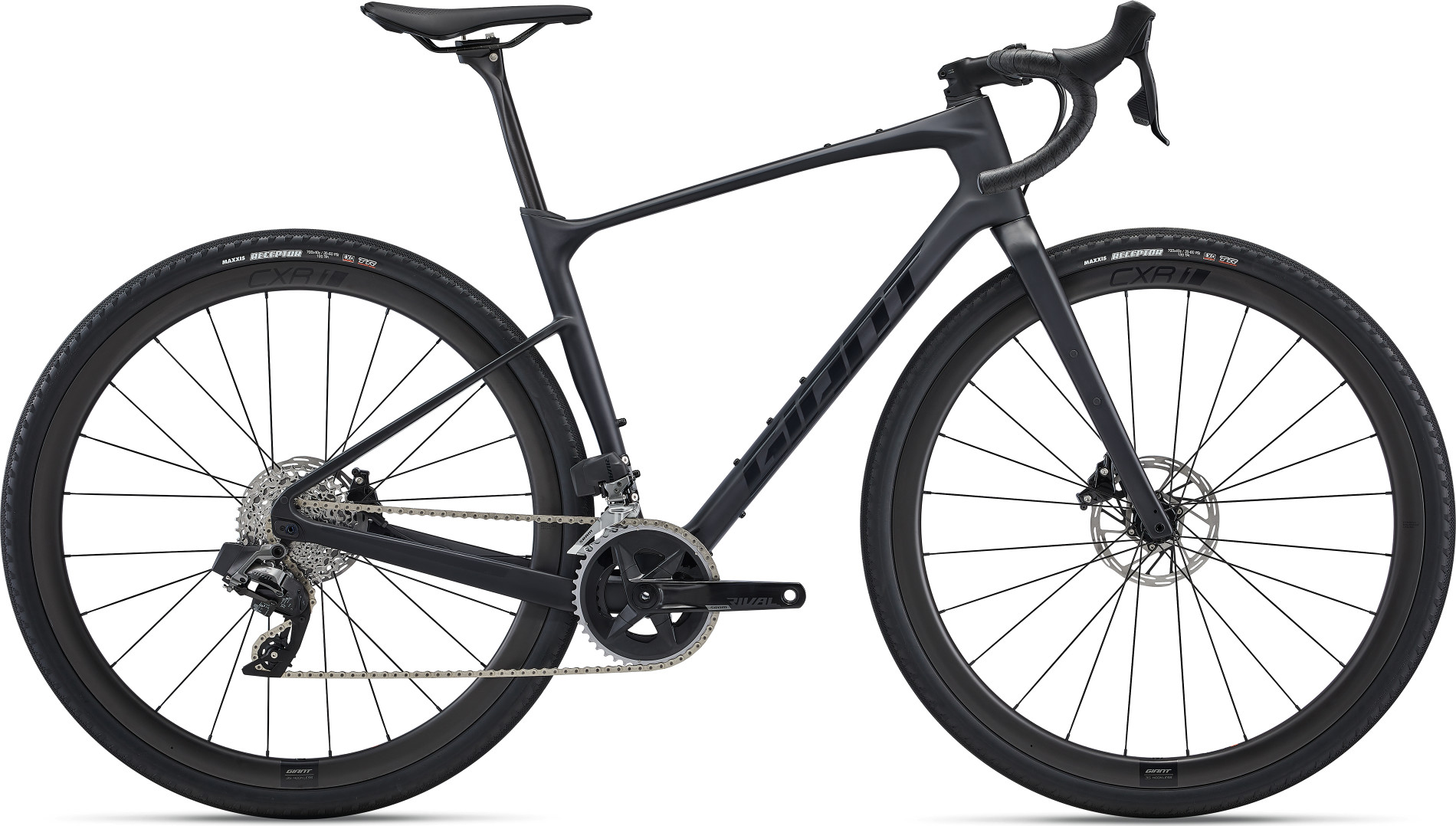 Велосипед 28" Giant REVOLT ADVANCED PRO 1 рама - ML 2022 Matte Carbon/Gloss Black фото 