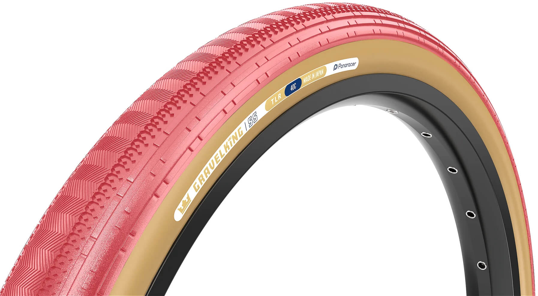 Покришка 700x40C Panaracer GRAVELKING SS GEN2 Limited Edition 2026, Sakura/Brown фото 