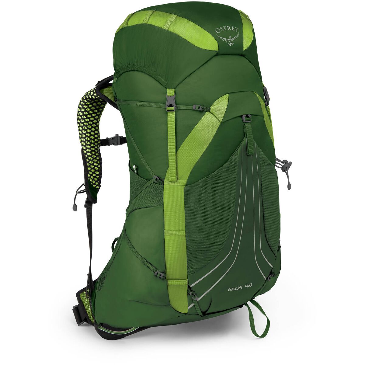 Рюкзак Osprey Exos 48 Tunnel Green SM зеленый фото 