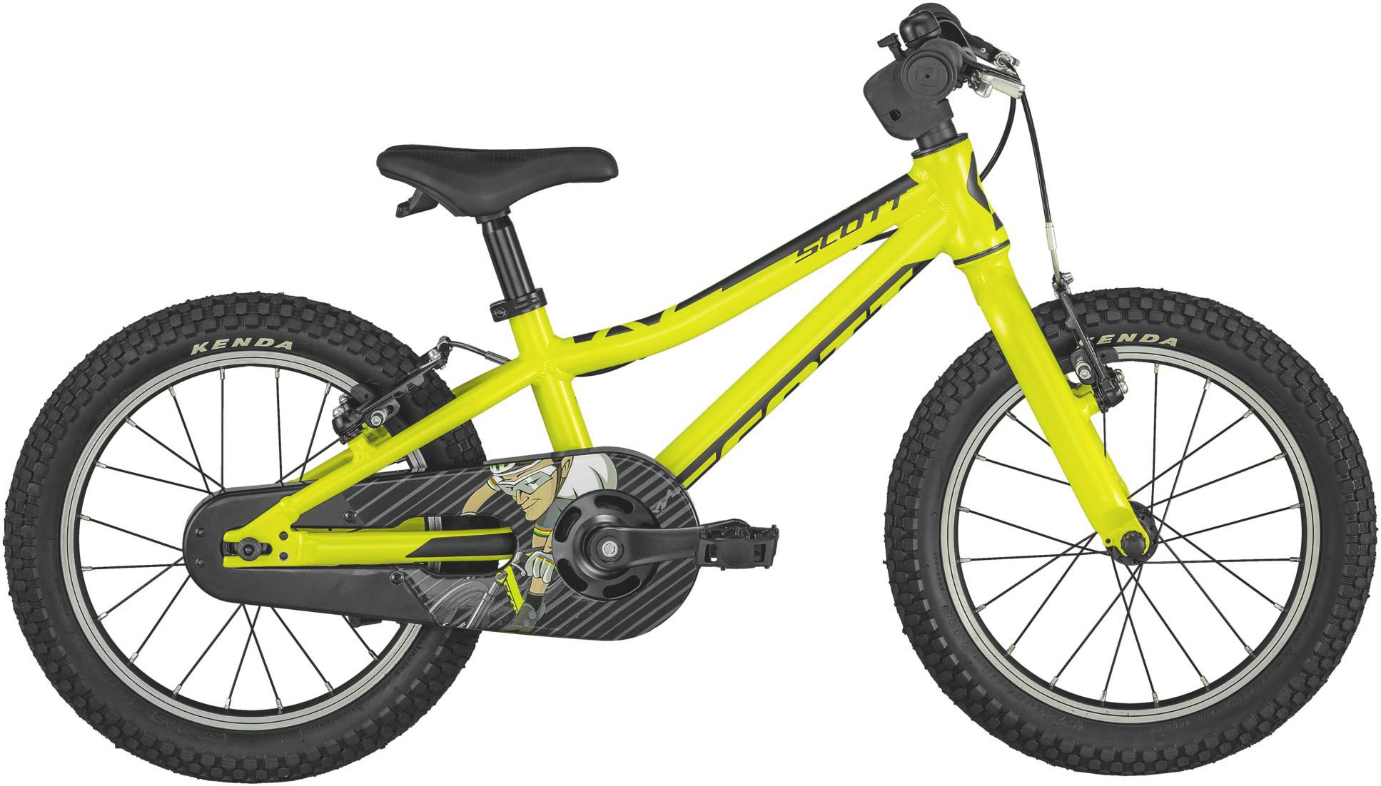 Велосипед 16" Scott SCALE 16 2021 OS, жовтий