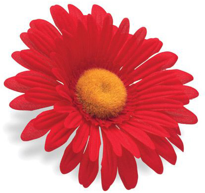 Цветок Electra на руль Sunflower Red фото 1