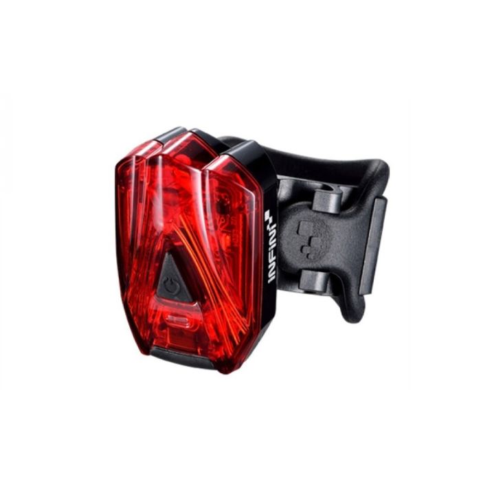 Блималка задня Infini LAVA I-260R, 3 світлодіоди, 4 режими, USB кабель, з кріпл. фото 