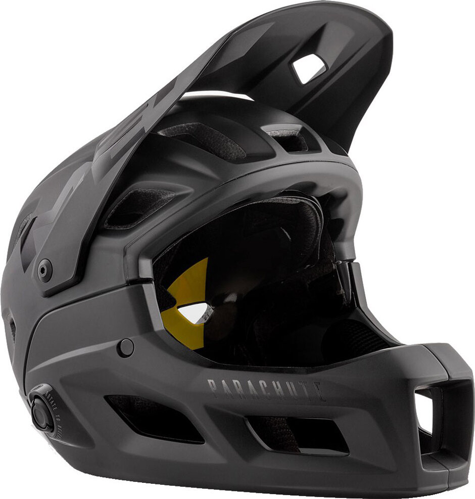 Шлем Met PARACHUTE MCR MIPS CE размер M (56-58), black matt, черный матовый фото 