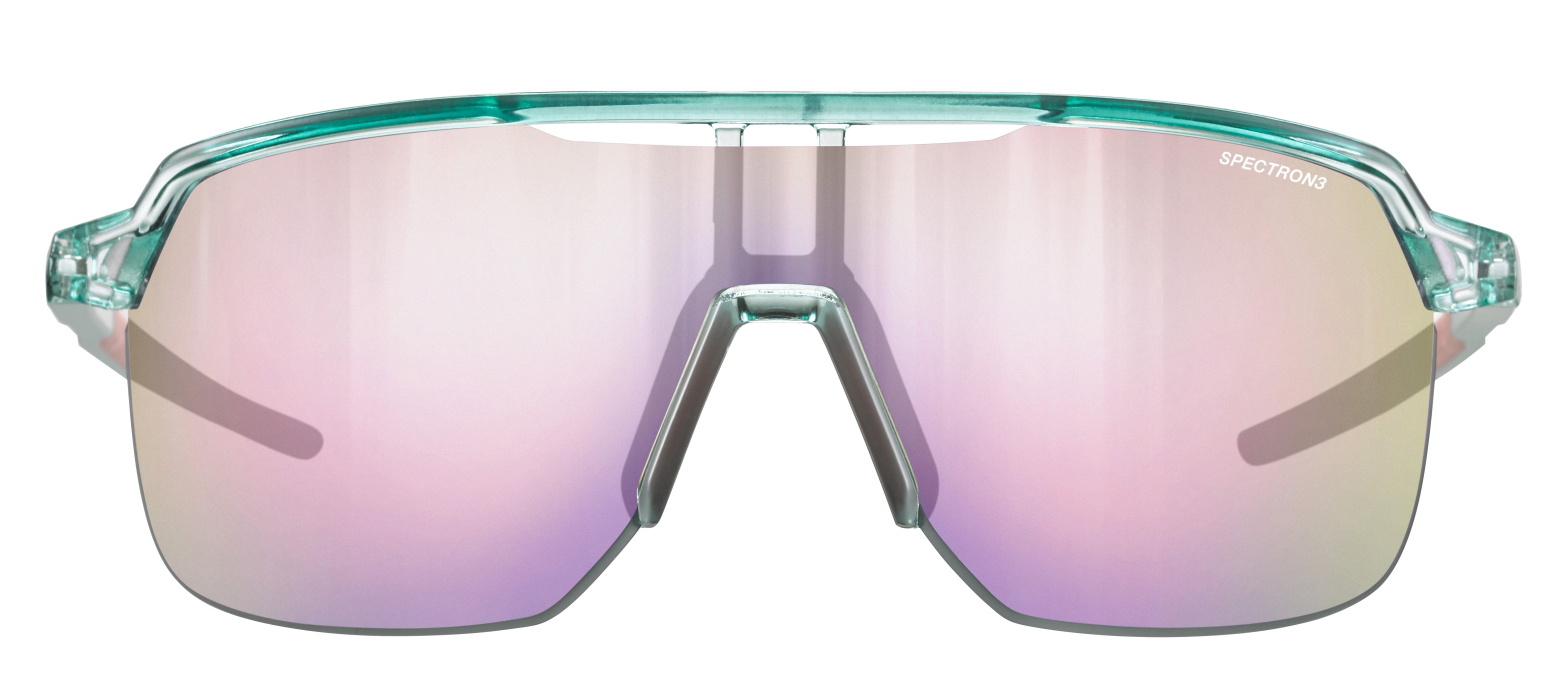 Очки Julbo FREQUENCY SPECTRON 3, зелено-серые, розовая линза фото 3