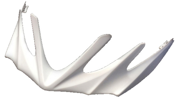 Козырек на шлем Cannondale Quick-Visor белый фото 