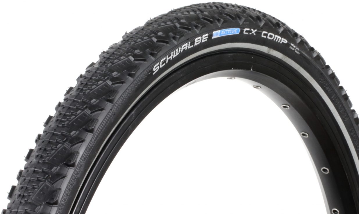 Покришка 20x1.75 (47-406) Schwalbe CX COMP K-Guard, Active, B / B-SK + RT HS369 SBC 50EPI фото 