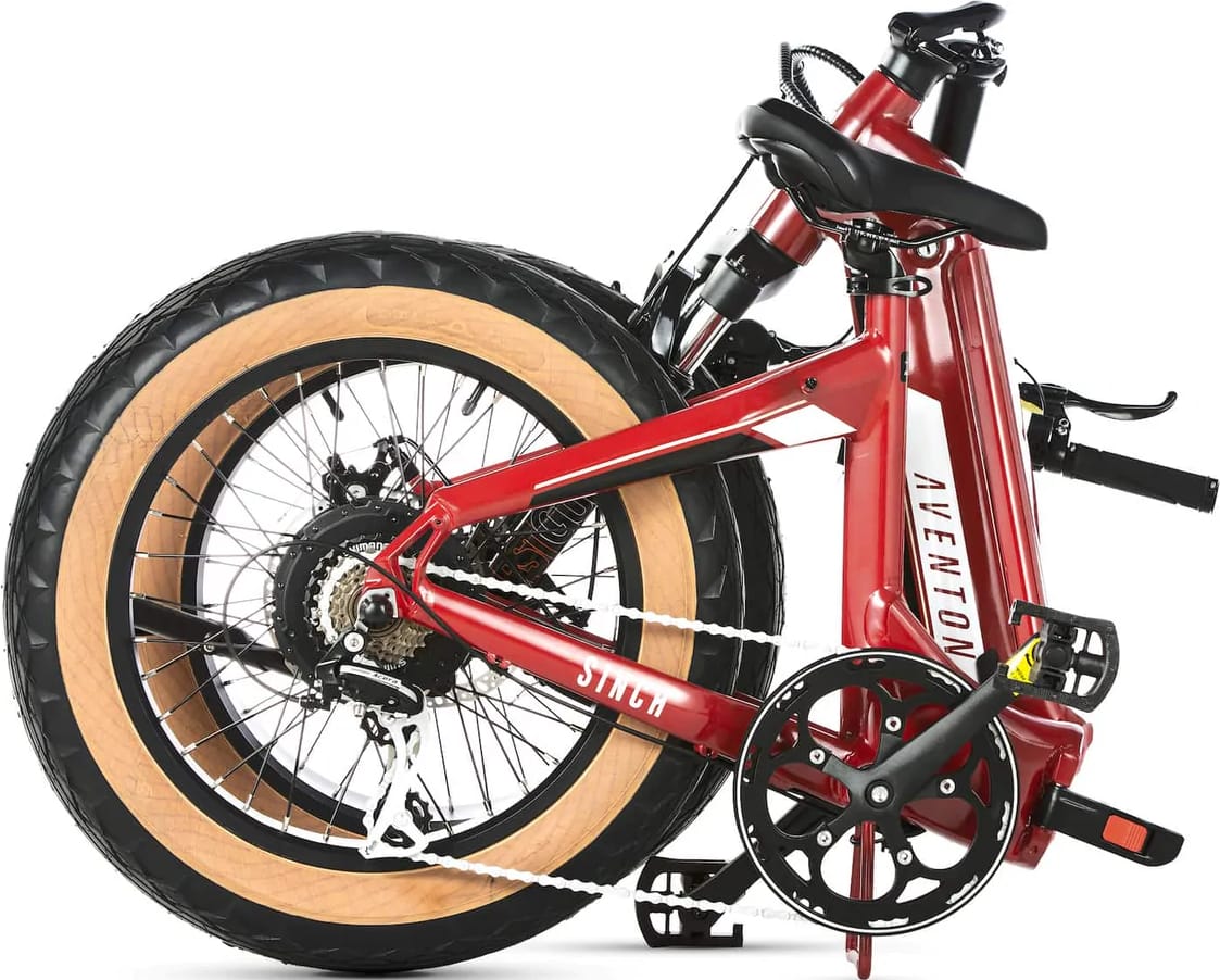 Электровелосипед 20" Aventon Sinch 500 ST Bonfire Red A3 фото 4