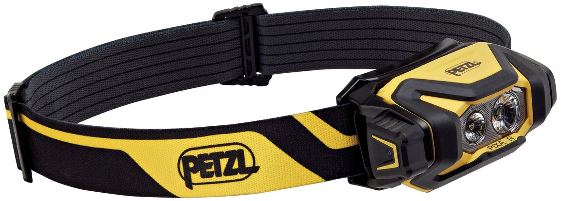 Фонарь налобный Petzl PIXA R, 600 лм, 1250 мАг, Black/Yellow фото 