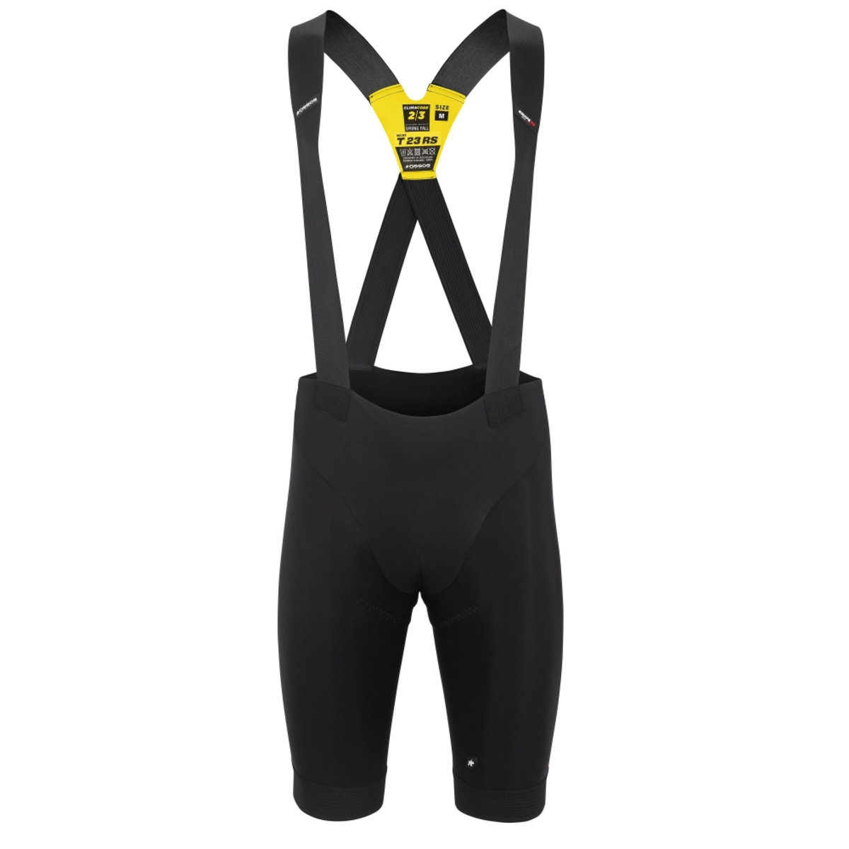 Велотрусы ASSOS Equipe RS Spring Fall Bib Shorts S9 Black Series, на лямках, мужские, черные, XL фото 