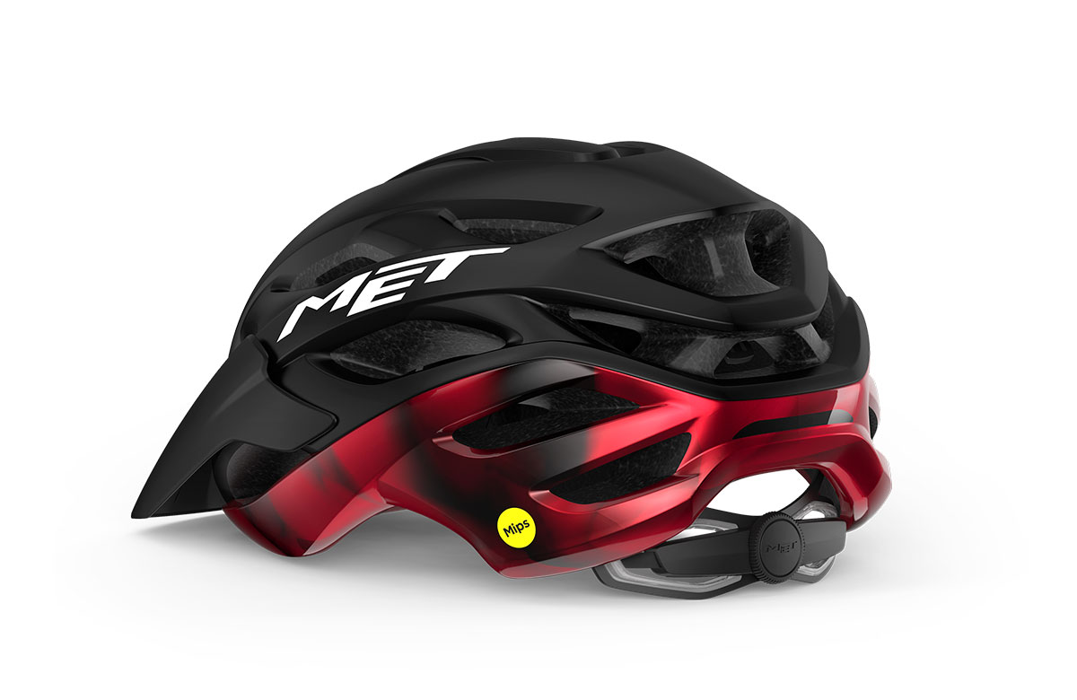 Шлем Met VELENO MIPS CE размер M (56-58) black red matt/glossy, черно-красный матовый/глянцевый фото 3