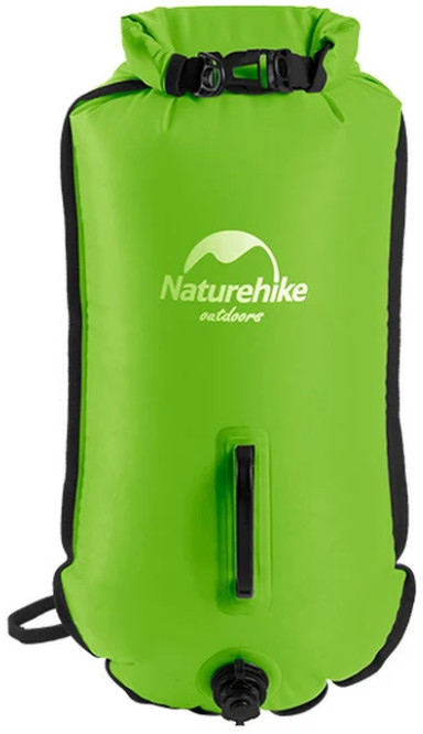 Гермомешок-буй Naturehike NH17S001-G, 18 л, зеленый фото 