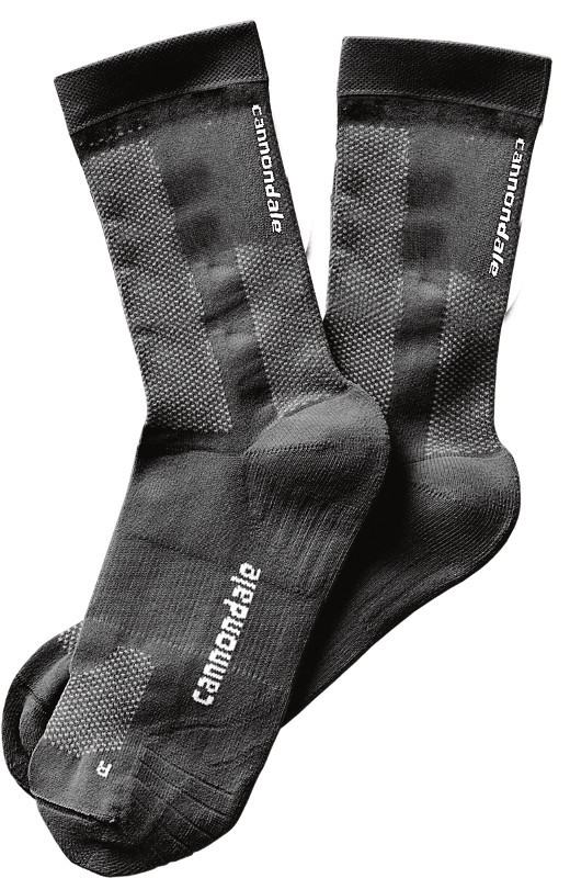 Велоноски Cannondale High Socks размер M black фото 