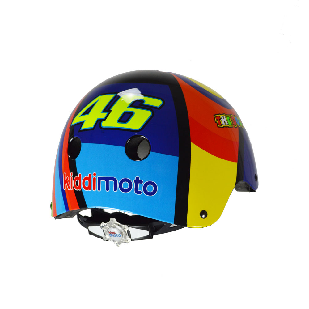 Шлем детский Kiddimoto с автографом Valentino Rossi размер S 48-53см фото 2