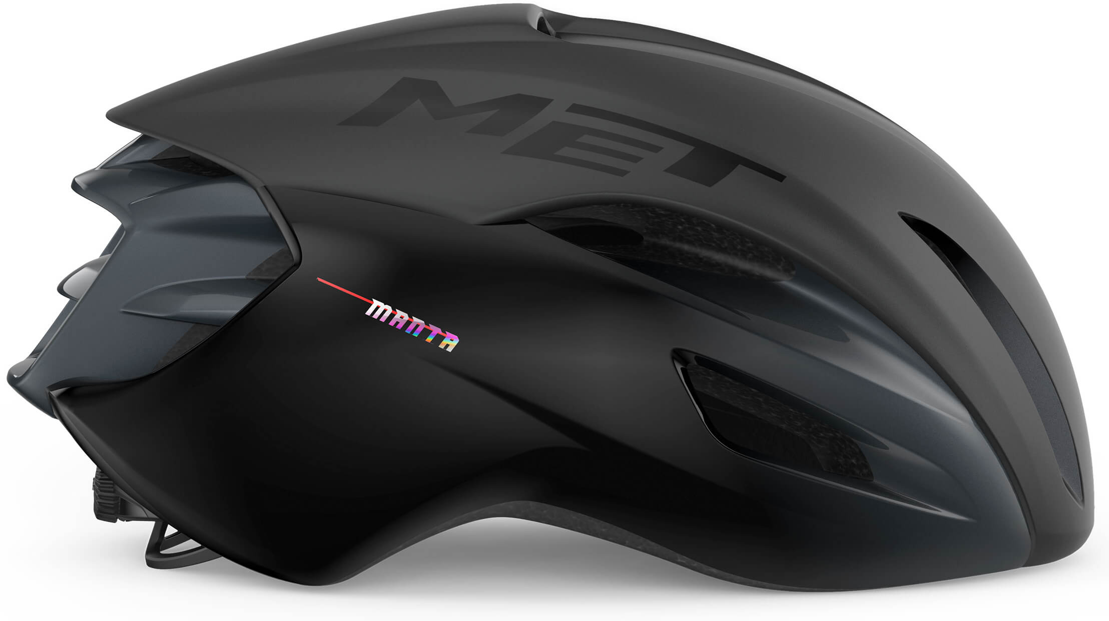 Шлем Met MANTA MIPS CE размер L (58-61), Black Matt Glossy фото 3