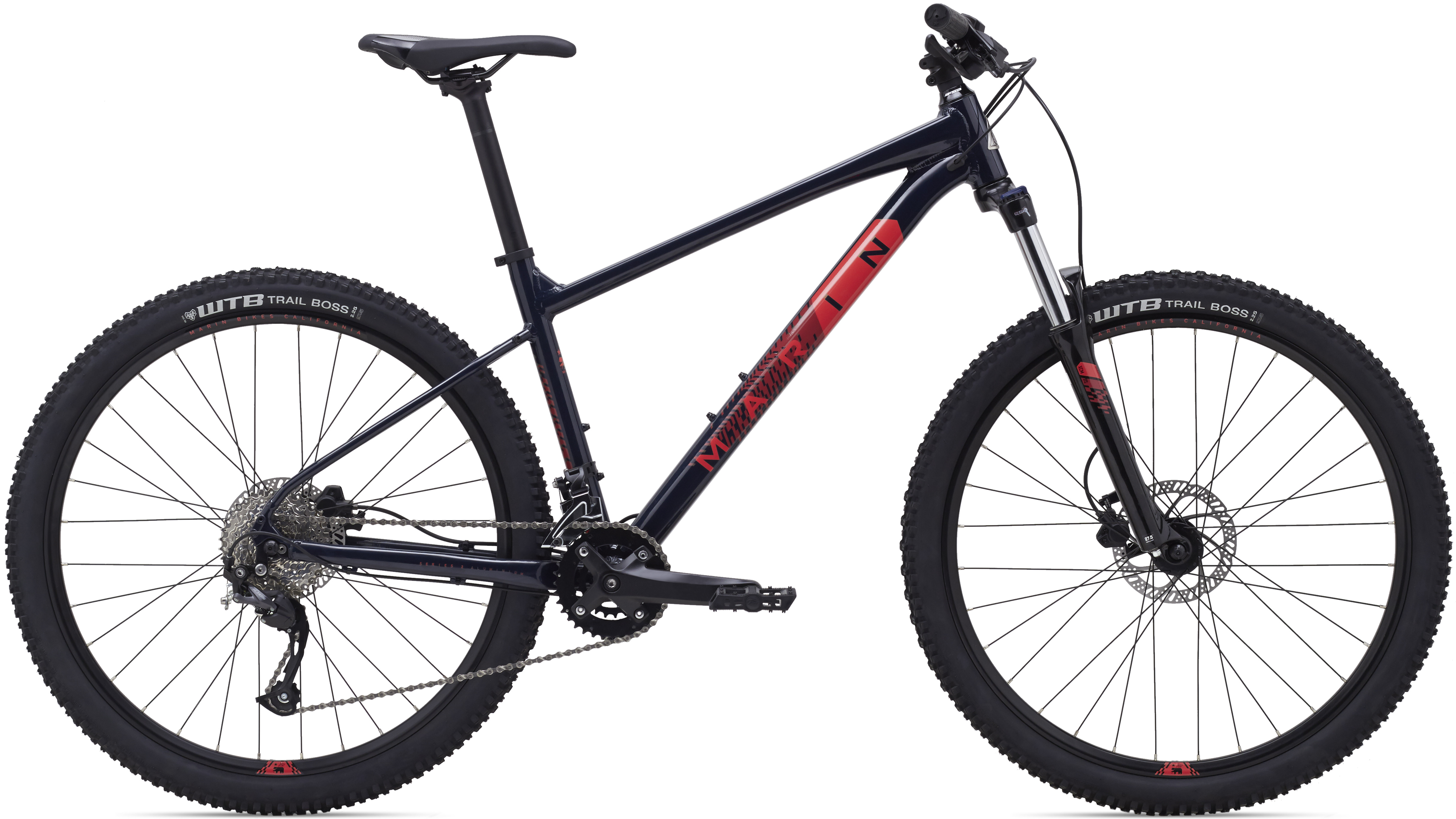 Велосипед 29" Marin BOBCAT TRAIL 4 рама - L Gloss Blue/Red/Dark Red A1 фото 