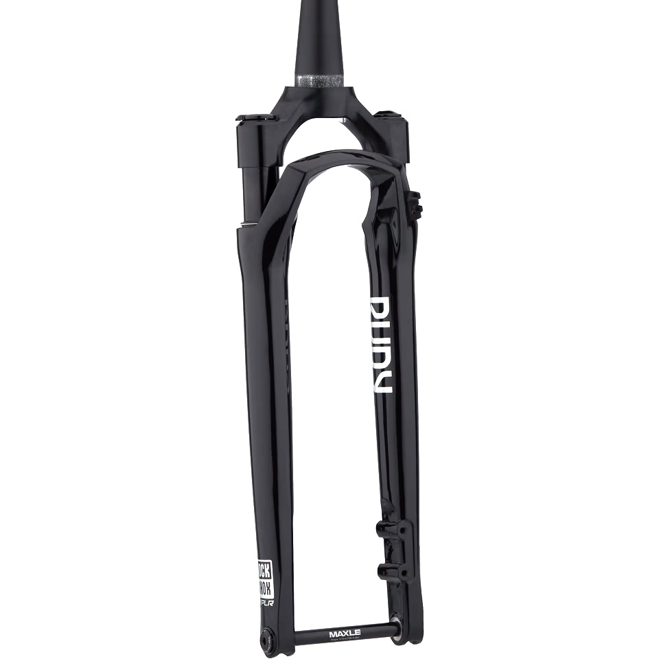 Вилка 700C RockShox RUDY Ultimate Race Day - Crown 700c 12x100 30mm Gloss Black 45offset Tapered SoloAir (includes Fender, Star nut, Maxle Stealth) A1 фото 