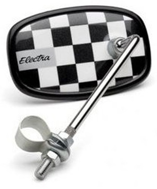 Дзеркало на кермо Electra Checkerboard Black/White фото 
