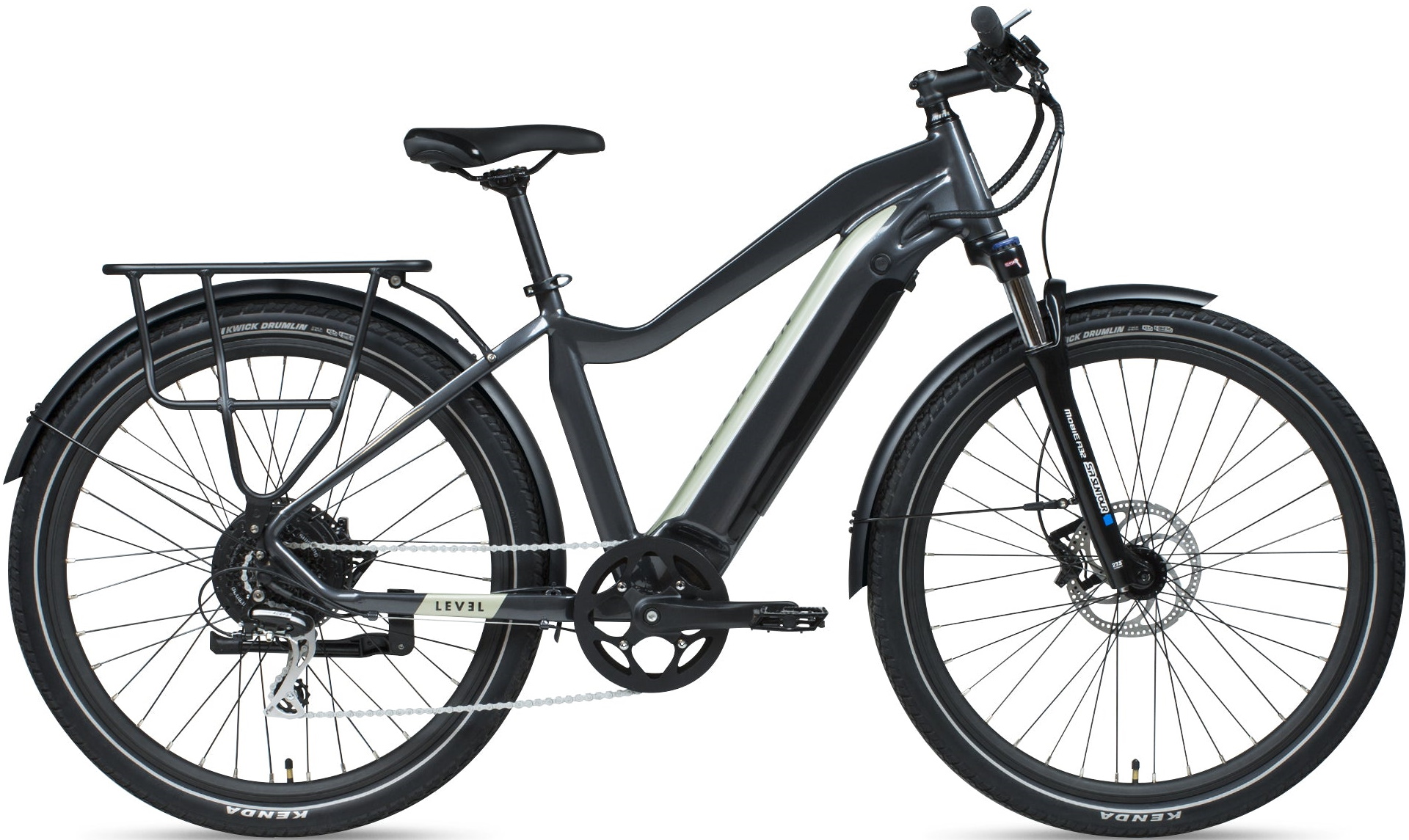 Электровелосипед 27,5" Aventon Level 500 рама - S Stone Gray A2 фото 