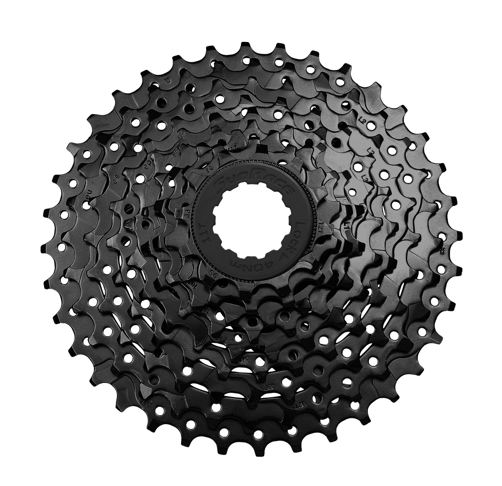 Касета 9-k 11-36T SUN RACE M98 MTB, ED Black фото 
