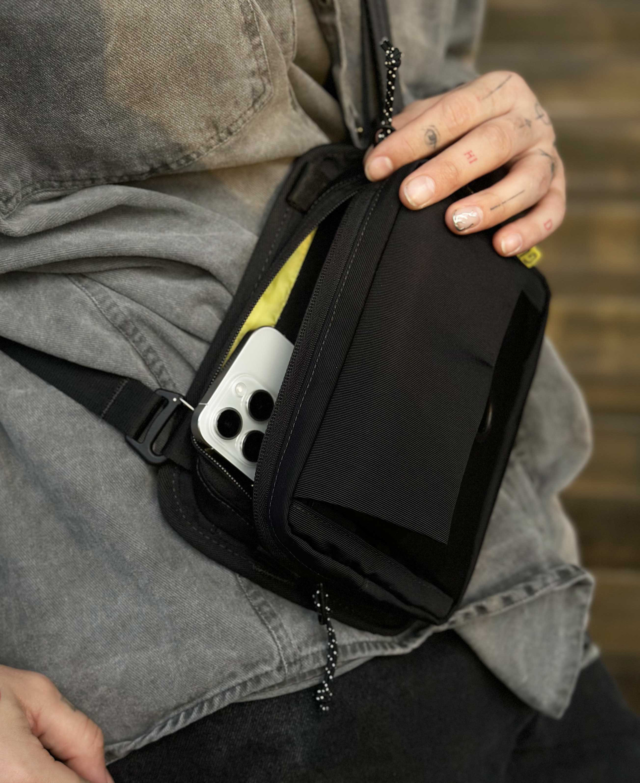 Сумка крос-боді GUD NOOK Black фото 6