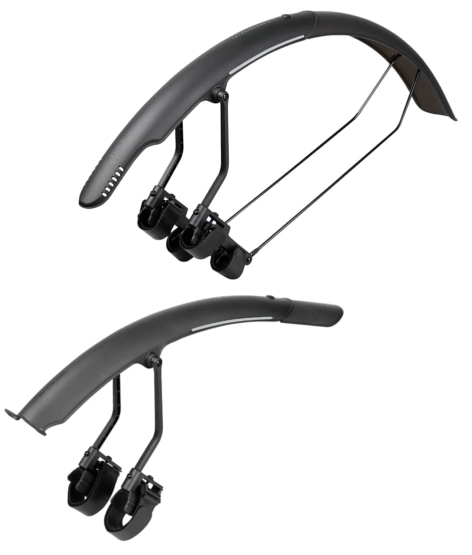Комплект крил 27.5"-28" Topeak TetraFender R1/R2 650C/700C*32C Road, чорний фото 