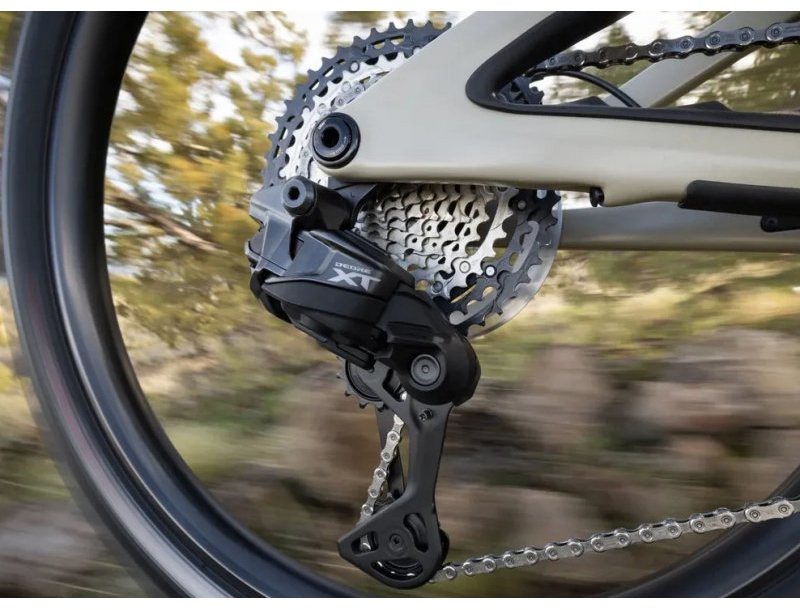 Переключатель задн. Shimano RD-M8250-GS Di2 DEORE XT SHADOW+, 1x12-ск., средняя лапка фото 6