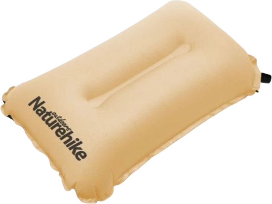 Подушка самонадувна Naturehike Sponge Automatic NH17A001-L, 46x27x9,5 см, жовта фото 