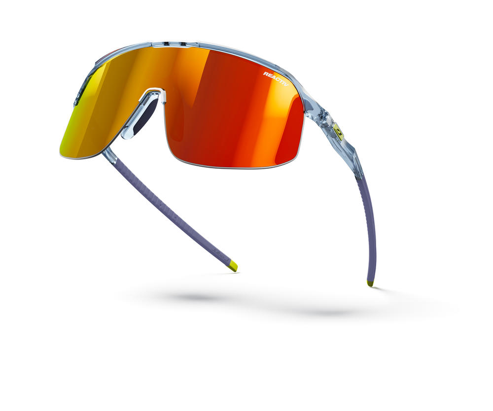 Окуляри Julbo DENSITY REACTIV PERFOMANCE 1-3 LIGHT AMPLIFIER, синьо-жовті, фотохромна лінза фото 6