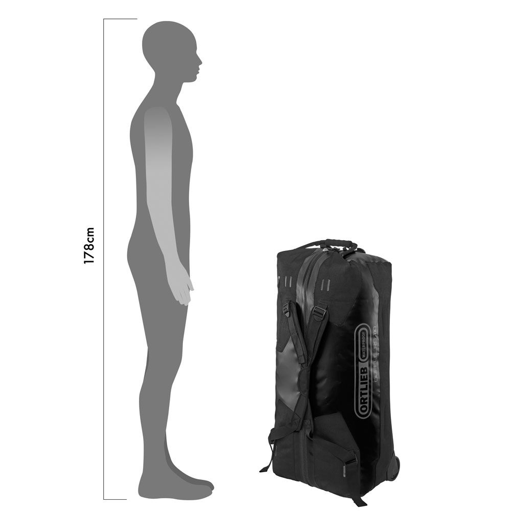 Гермобаул-рюкзак Ortlieb Duffle RS black 110 л фото 8