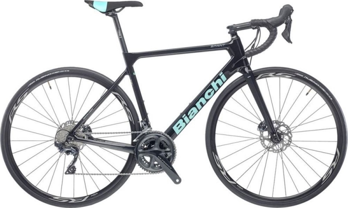 Велосипед 28" Bianchi SPRINT ULTEGRA 11S DISC CP ROAD рама - 59 см 2021 Black фото 1
