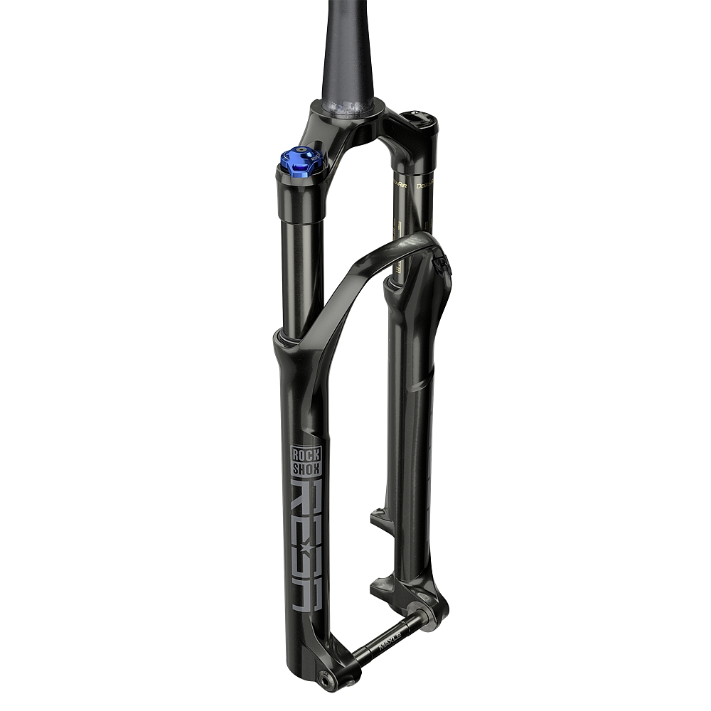 Вилка 29" Rock Shox Reba RL Solo Air Boost 15x110, ход 100 мм, конусный алюм. шток (в компл. Star nut, Maxle Stealth & Right OneLoc Remote), черная фото 