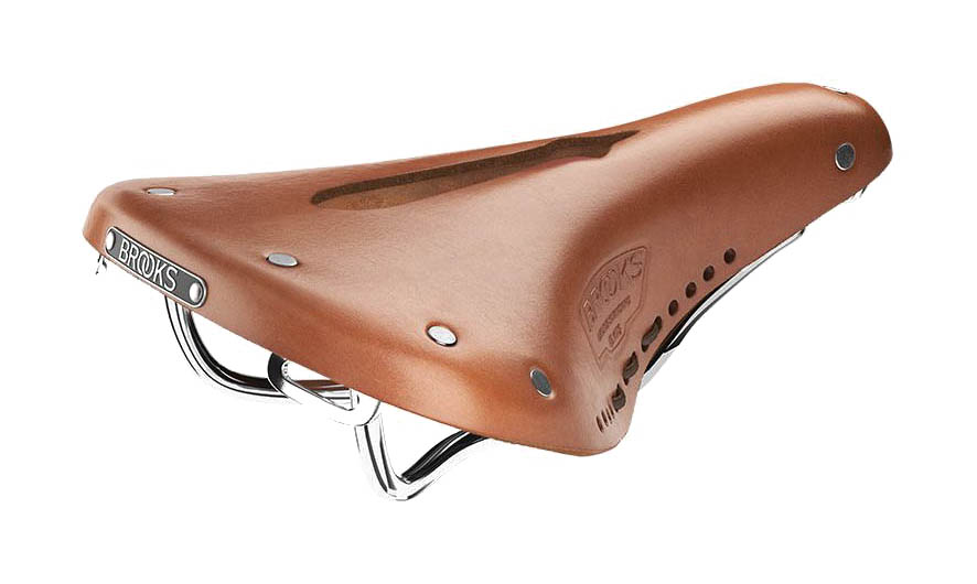Седло Brooks B17 CARVED SHORT Honey фото 