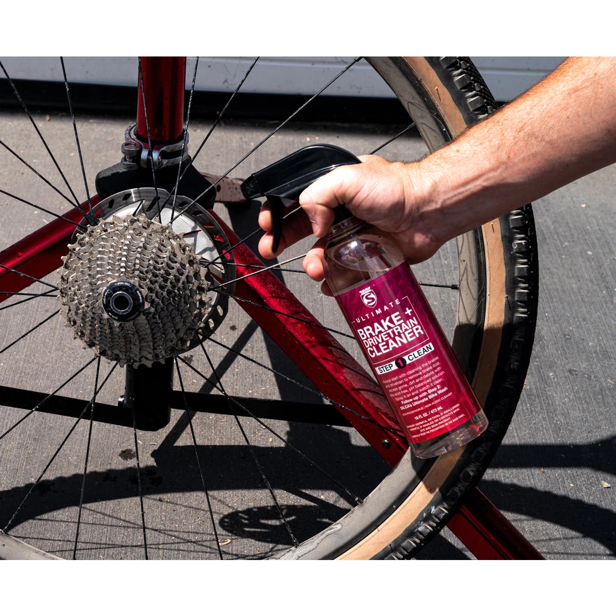 Очищувач роторів та трансмісії SILCA Ultimate Brake & Drivetrain Cleaner, 473 мл фото 3