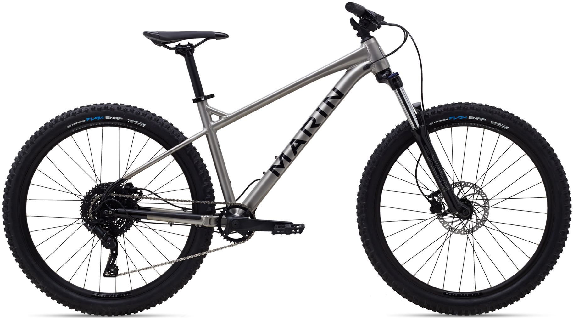 Велосипед 27,5" Marin SAN QUENTIN 1 рама - XL Gloss Grey/Black A2 фото 