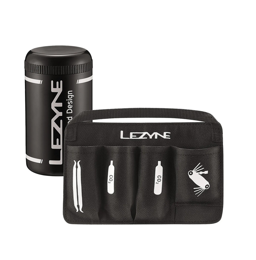 Фляга для інструментів Lezyne FLOW CADDY з органайзером, чорна фото 2