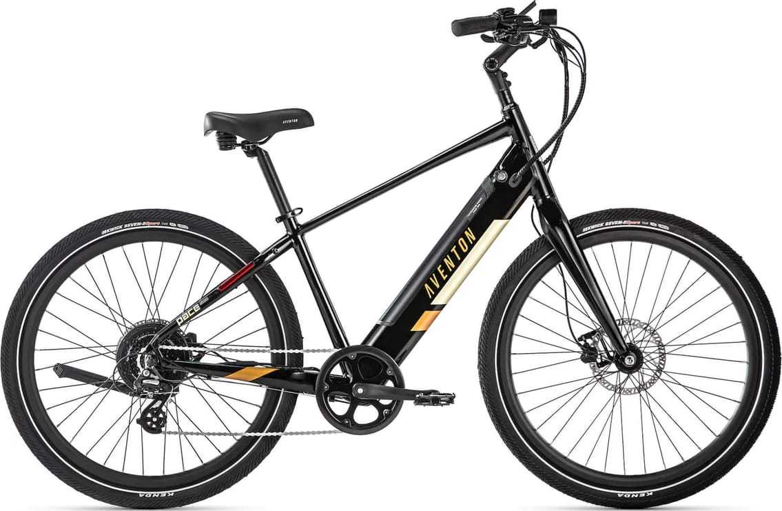 Электровелосипед 27,5" Aventon Pace 500 рама - M Midnight Black A3 фото 