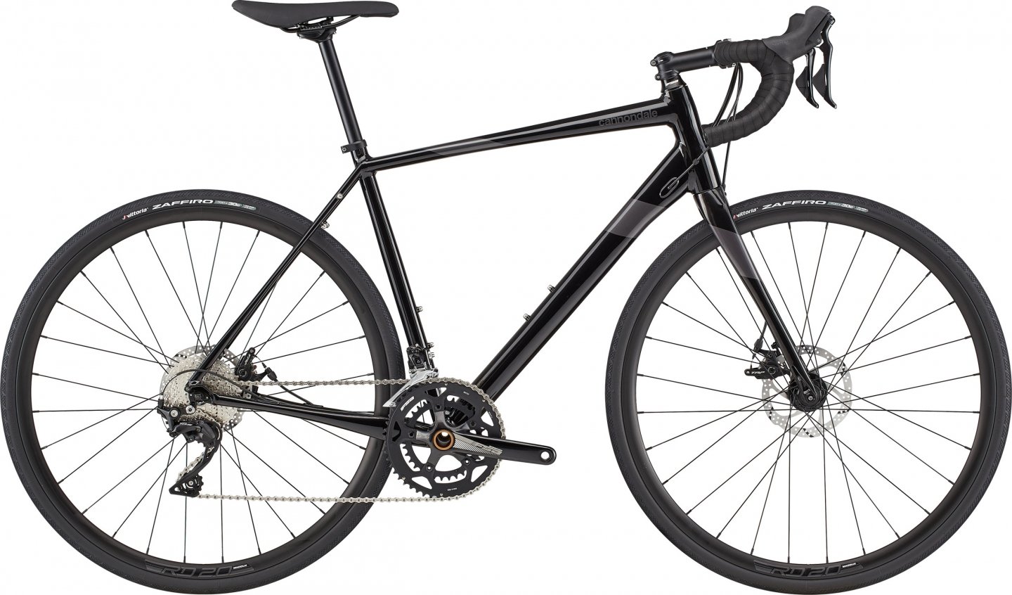 Велосипед 28" Cannondale SYNAPSE 105 рама - 56см 2020 BBQ, чёрный фото 