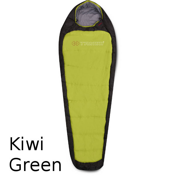 Спальный мешок Trimm IMPACT kiwi green/dark grey, размер 185 R, зеленый фото 