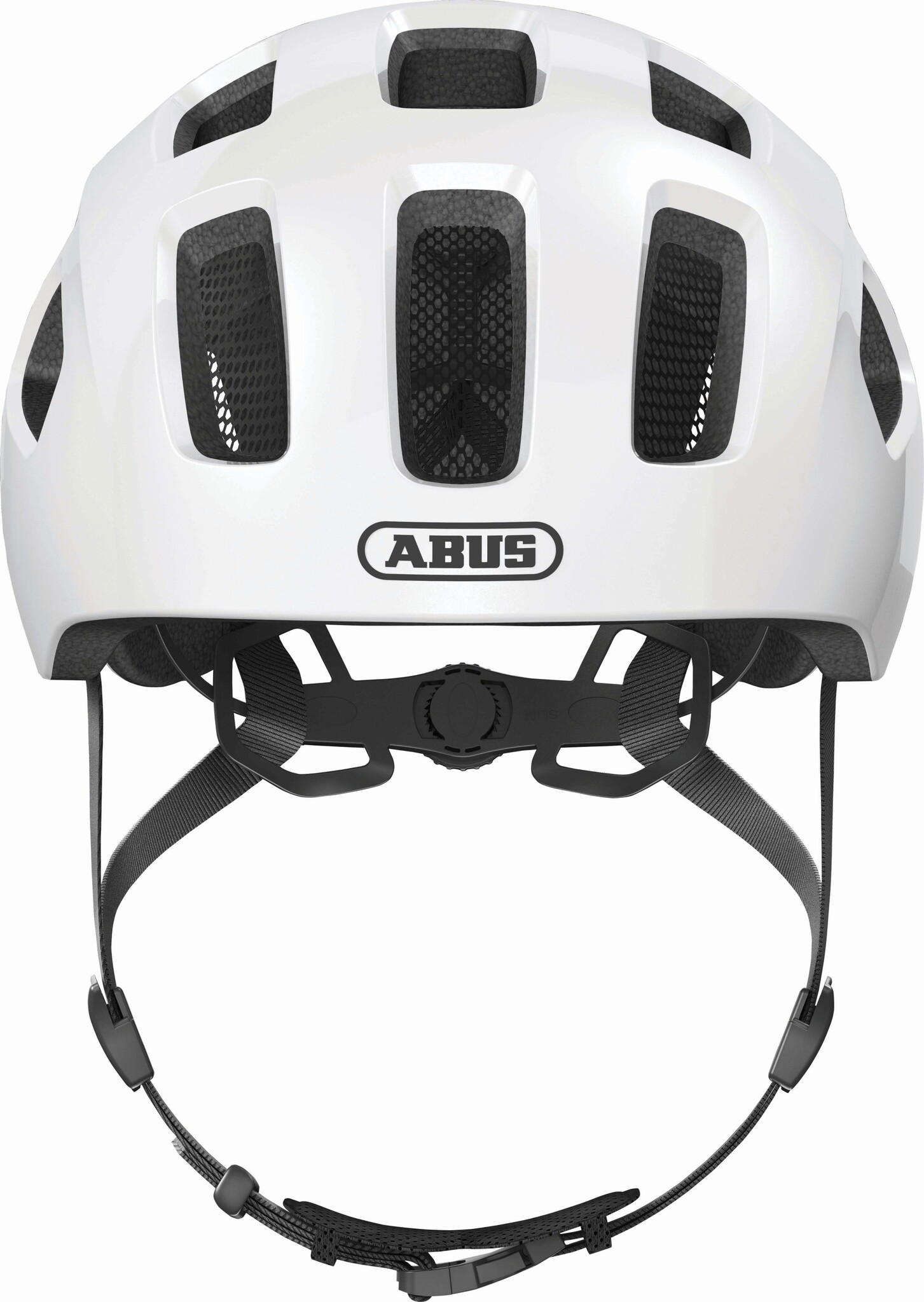 Шлем детский ABUS YOUN-I 2.0, размер M, Pearl White, белый фото 3